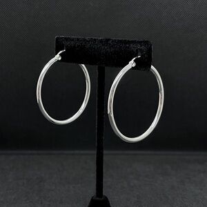 Sterling Silver Hoop Earrings